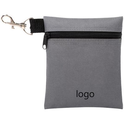 Nylon Golf Accessory Hanging Pouch