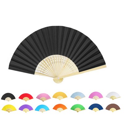 Bamboo Paper Fan