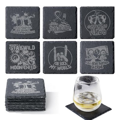 Slate Coaster For Drink