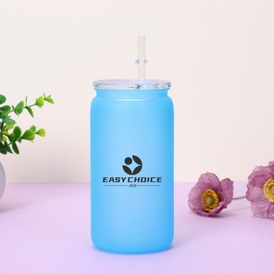 16 oz. Double Wall Mason Jars with Handle