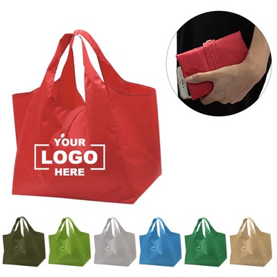 Foldable Waterproof Reusable Shopping Tote Bag.