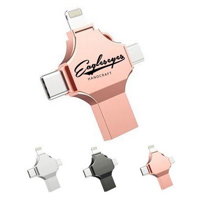 4" 1 OTG USB Flash Drive Phone External Storage