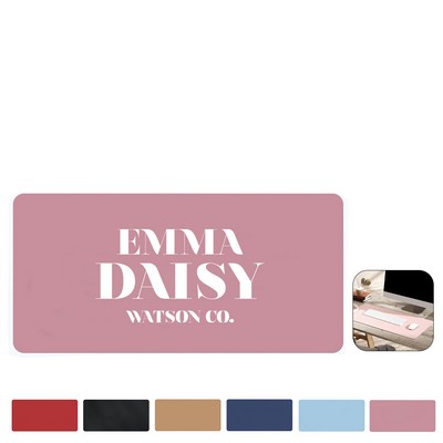 Premium PU Leather Mouse Pad