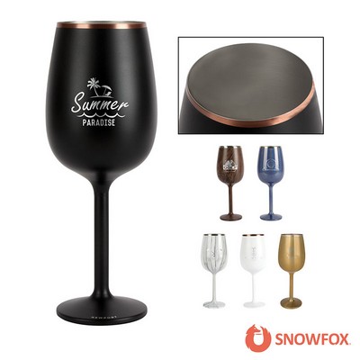 Snowfox 12 oz. Insulated Stemmed Wine Glass