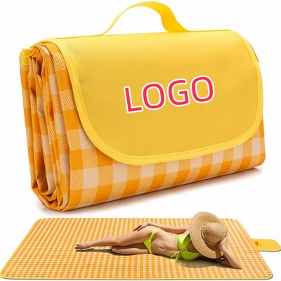 Cheap Outdoor Water Resistant Sand Proof Picnic Mat Throw Blanket Beach Travel Camping Mat