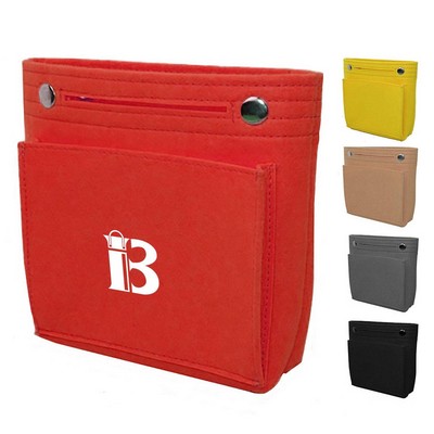 Felt Snap Storage Bag