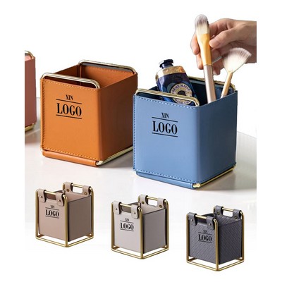 PU Leather Tissue Box Holder