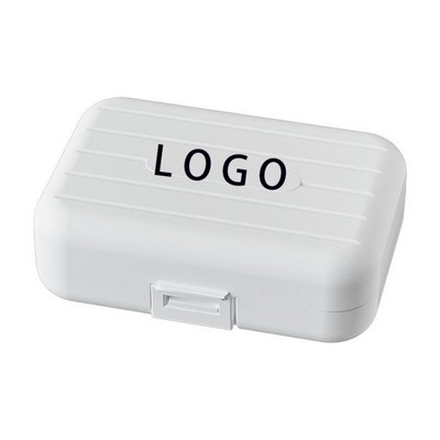 Portable Compartmentalized Pill Box