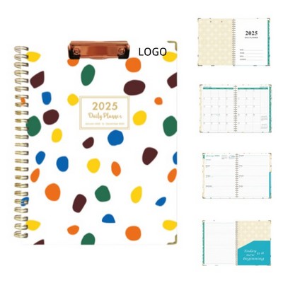 2025 Daily Planner Notepad