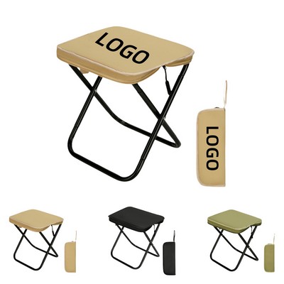 Portable Zipper Bag Folding Stool