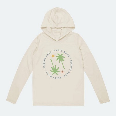 Youth Solar long sleeve Hoodie with front and back sided sublimation prints