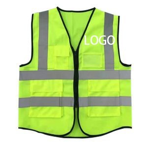 Safety Undershirt Reflective Vest with Multiple Pockets
