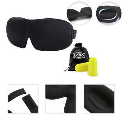 Dual-Purpose Personalized Sleep Mask Set