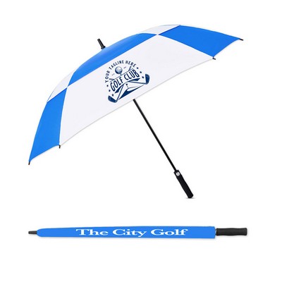 Auto Open Windproof Square Golf Umbrella