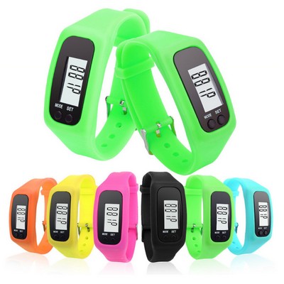 Silicone Electronic Pedometer