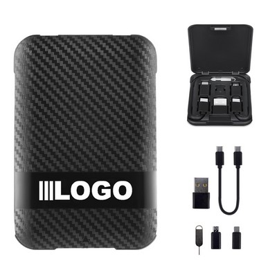 Multifunctional Data Cable Conversion Head Storage Box