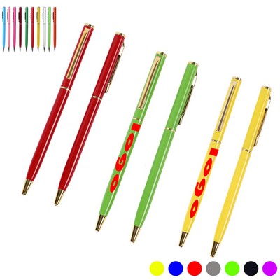 Slim Hotel Ballpoint Pen Gift for Business Office Students