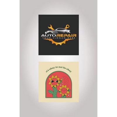 5" x 5" Vinyl Stickers