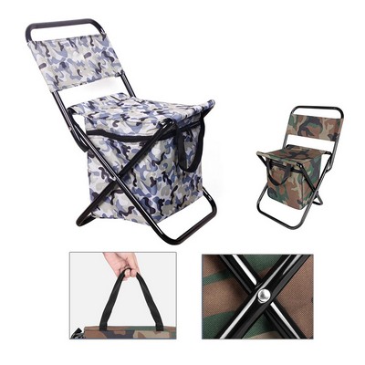 Outdoor Chair With Cooler Bag