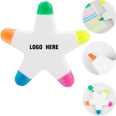 Five-Point Star Fluorescent Marker