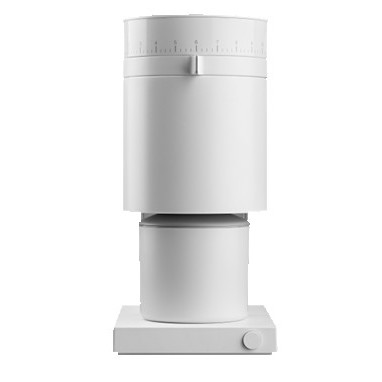 Fellow® Opus Conical Burr Grinder in Matte White