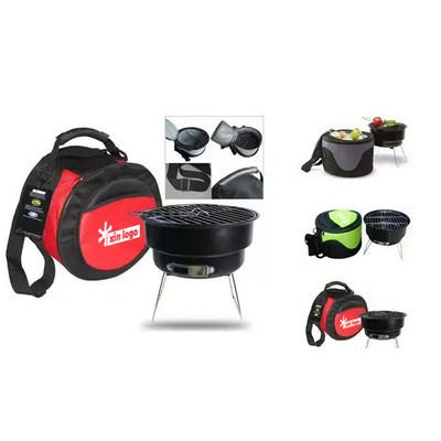BBQ Grill With Cooler Bag