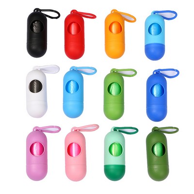 Pet Garbage Bag with Capsule Dispenser