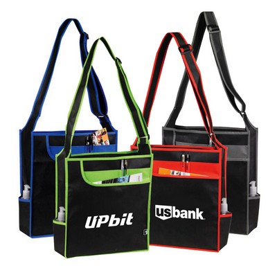 UrbanTrek Multi-Pocket Crossbody Tote