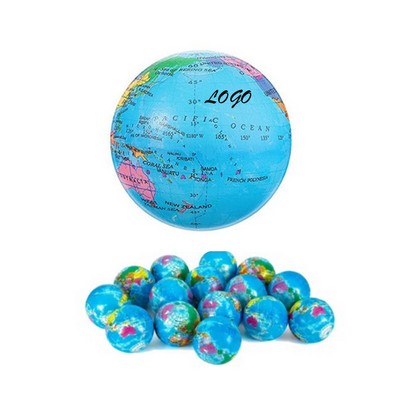 Foam PU Solid Earth Stress Relief Squeeze Ball