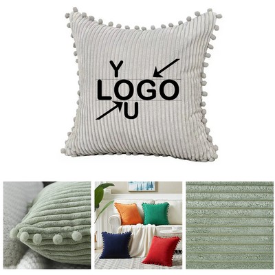 Corduroy Square Cushion Covers
