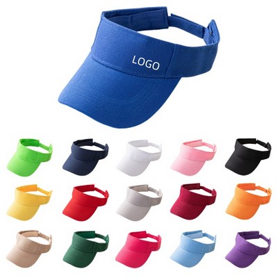 Sport Adjustable Sun Visor Hat