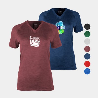 Ultra Soft Stretch Fit Dye Women's Crew Neck Tee