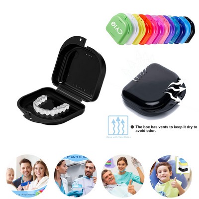 Dental Retainer Box With Vent Holes