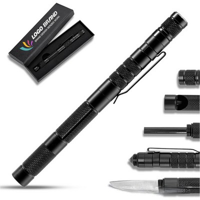 5-in-1 Tactical Pen For Survival And Emergency Use