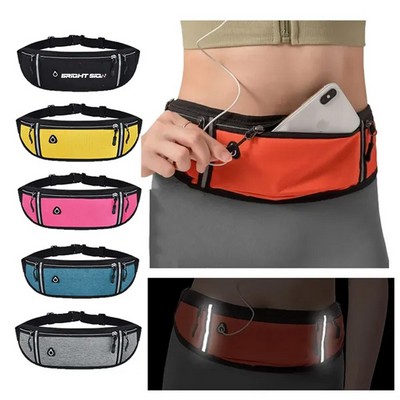 Reflective Running Waist Belt