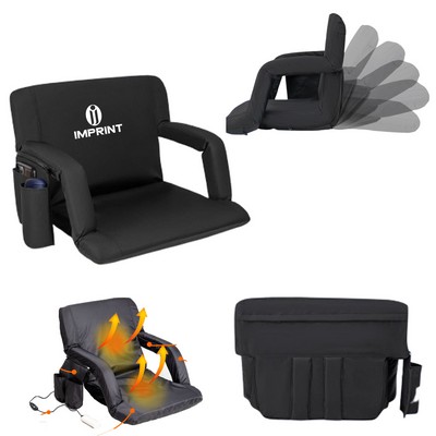 Heated Stadium Seat Cover With Battery