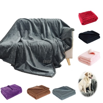 Oversize Pet Sherpa Blanket