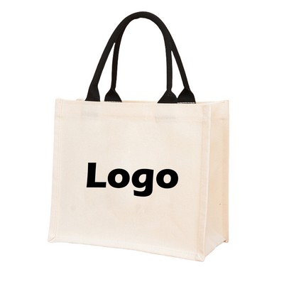 Handheld Canvas Tote Bag