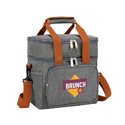 Lunch Cooler with Strap & Pockets