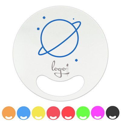 Stickless Round Hand Fan