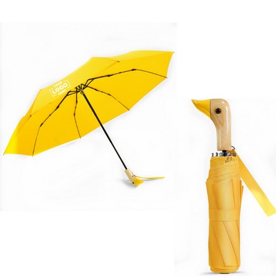 Cute Design Duck Head Umbrella