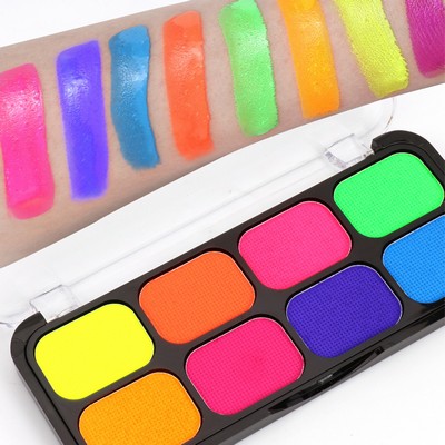 8-Color Water-Soluble Face Paint Set