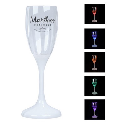 8 OZ LED Wine Champagne Glasses Cup