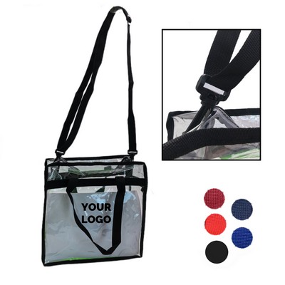 MOQ 10 pcs Large Clear Tote Bag
