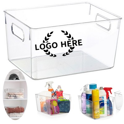 Clear Plastic Storage Bins – Pantry Organizers & Storage Containers