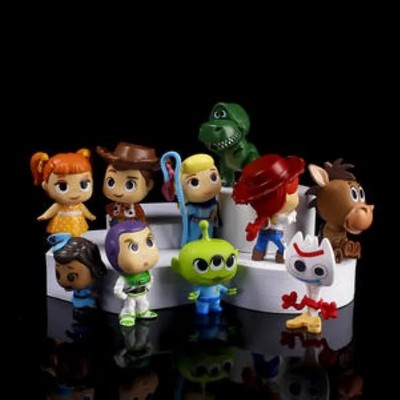 Set of 3D PVC Cartoon Toy Story Dolls