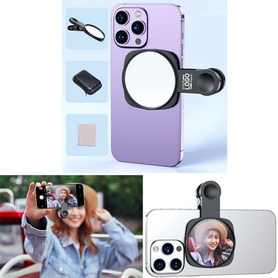 Selfie Mirror Compact Universal Phone Clip