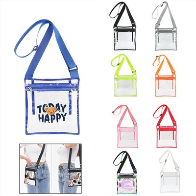 Clear Crossbody Stadium Approved Concert Purse