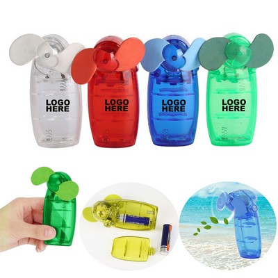 Promotional Mini Handheld Battery-Powered Summer Cooling Fan