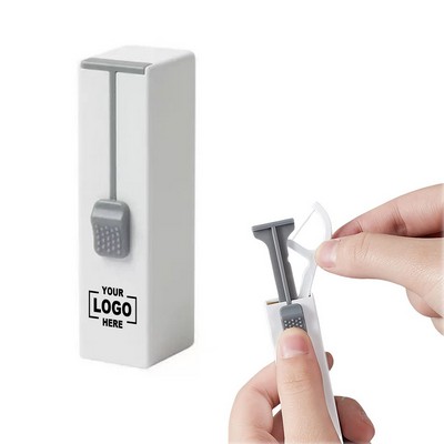 Portable 10-Piece Dental Flossing Kit with Convenient Storage